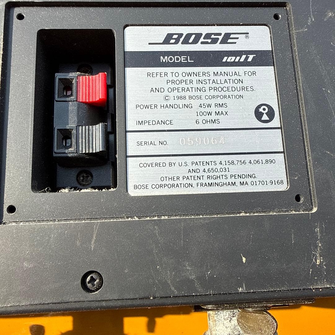 BOSE 101IT Speaker System Compact #0008