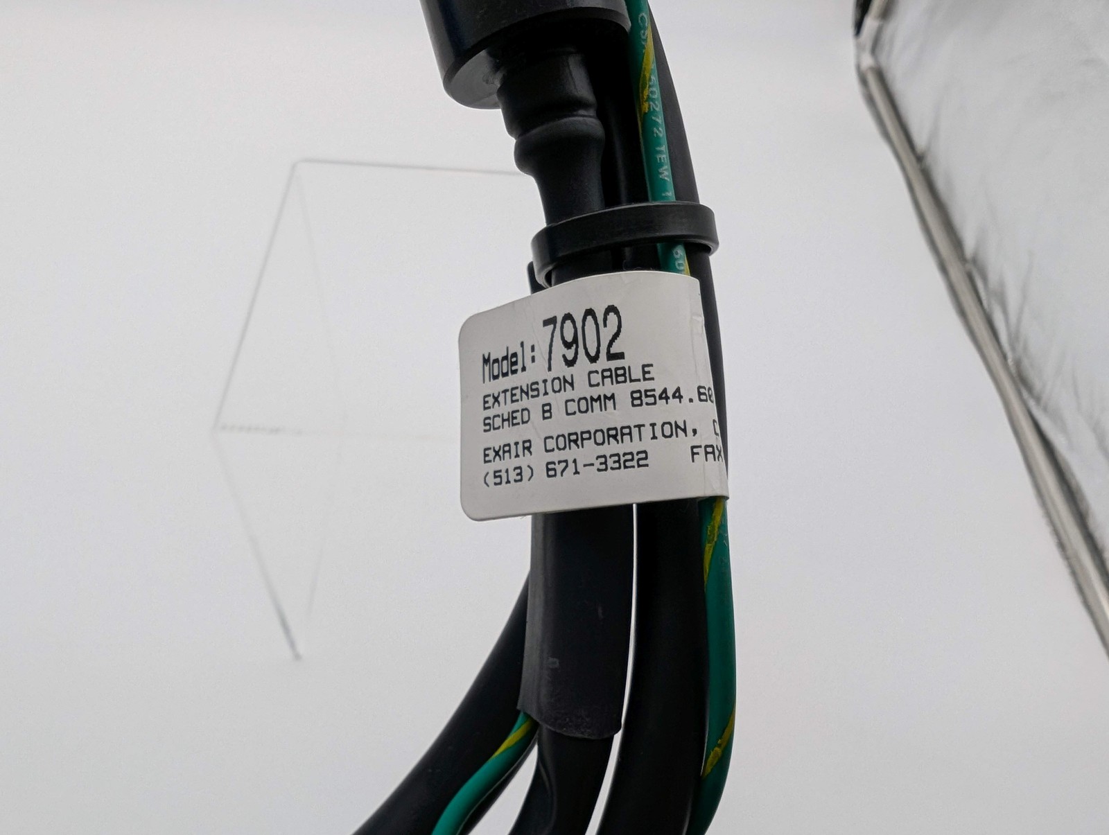 Exair 7902-5 Static Relief Extension Cable 5 Foot