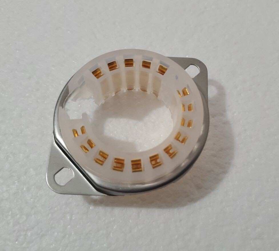 16pin PCB Socket Mount Holder for Photomultiplier Tube Hamamatsu p/n E678-19J