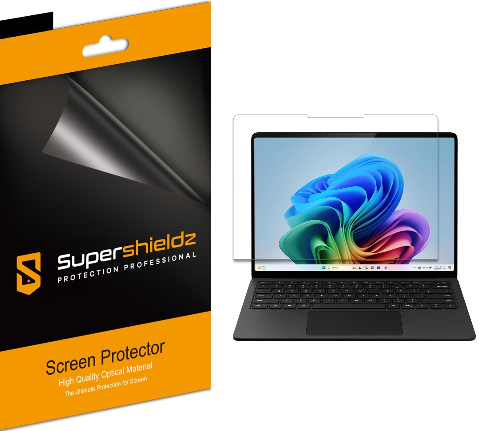 3X Supershieldz Clear Screen Protector for Microsoft Surface Laptop 7 (13.8")
