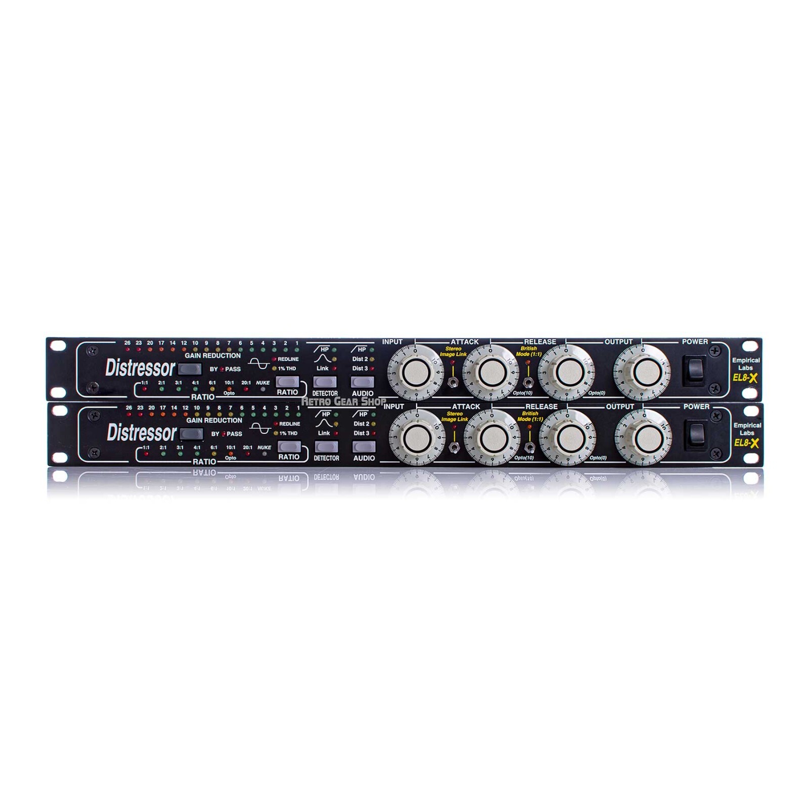 Empirical Labs Distressor EL8X-S British Mode Stereo Pair Mint EL8-X EL8-Xs