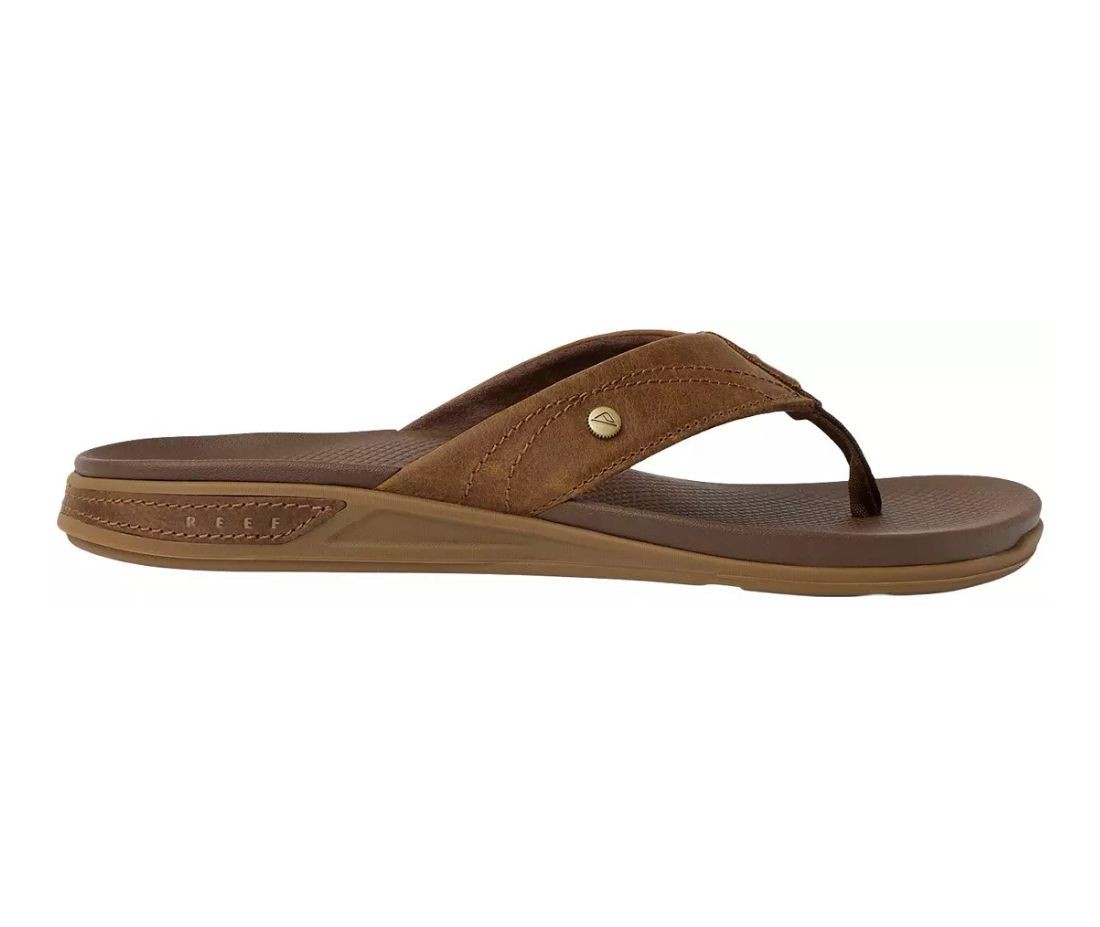 Reef Men's Phantom Lux Flip Flops Toffee Size 8-13