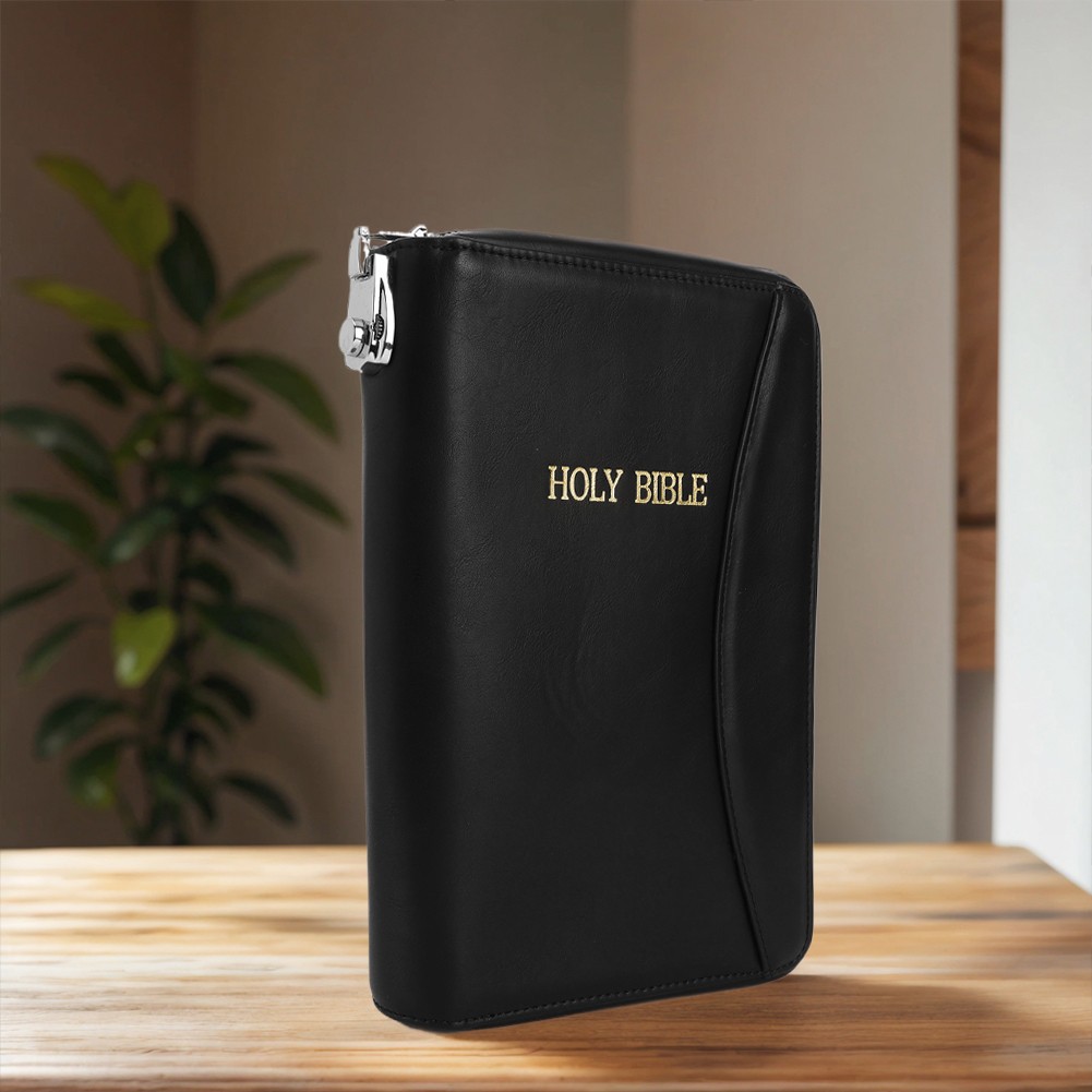 Holy Bible Airsoft Soft Pistol Case for Glocks&Small Handguns Storage (Black)