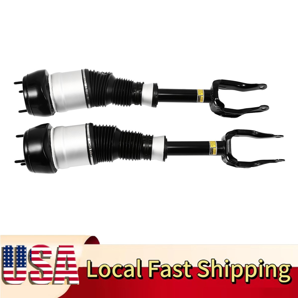 Front Air Suspension Shock Struts w/o ADS For 2013-2016 Mercedes 1663207313