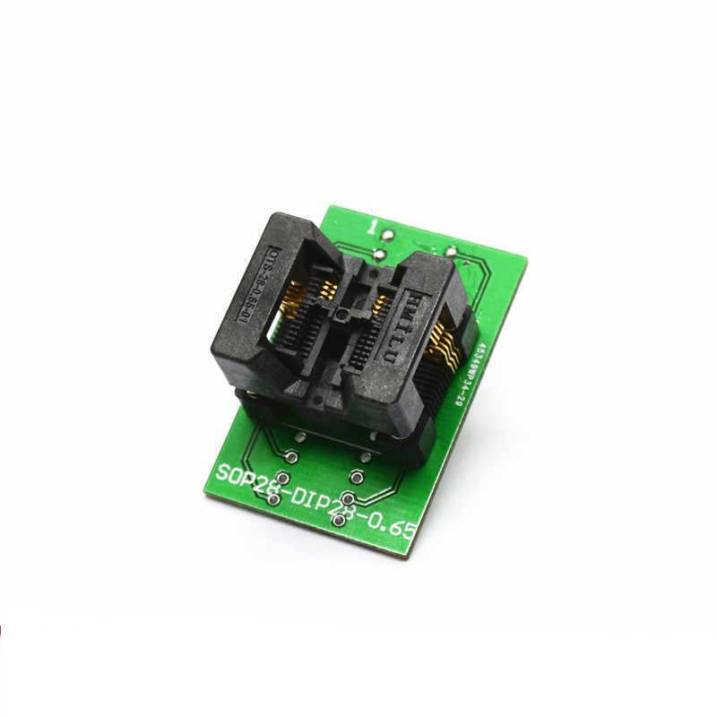 EEPROM Chip 93C66 C76 C86 Programming Adapter Socket TSSOP8-DIP8 fit iProg+ UPA