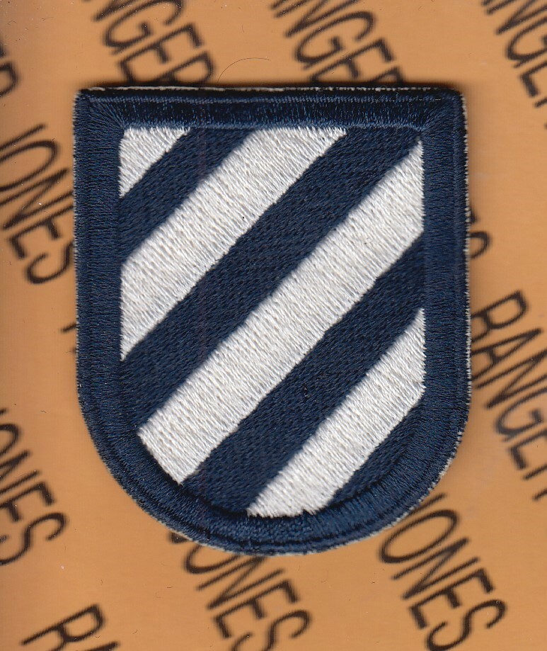 103rd MI Bn 3rd Infantry LRS Airborne Ranger LRRP flash patch c/e