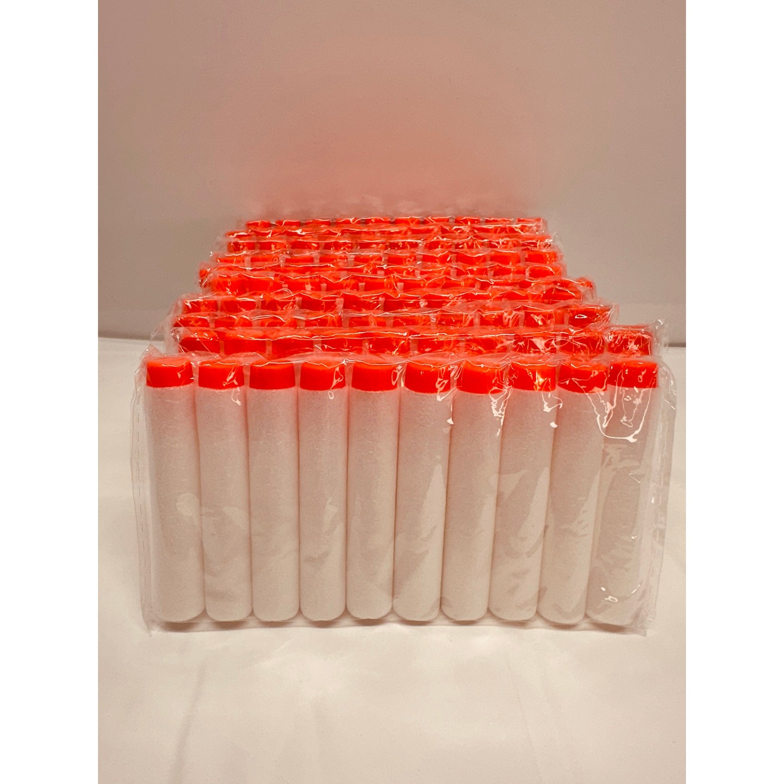 Nerf Compatible Replacement Foam Darts 100 Pieces White Foam Dart New