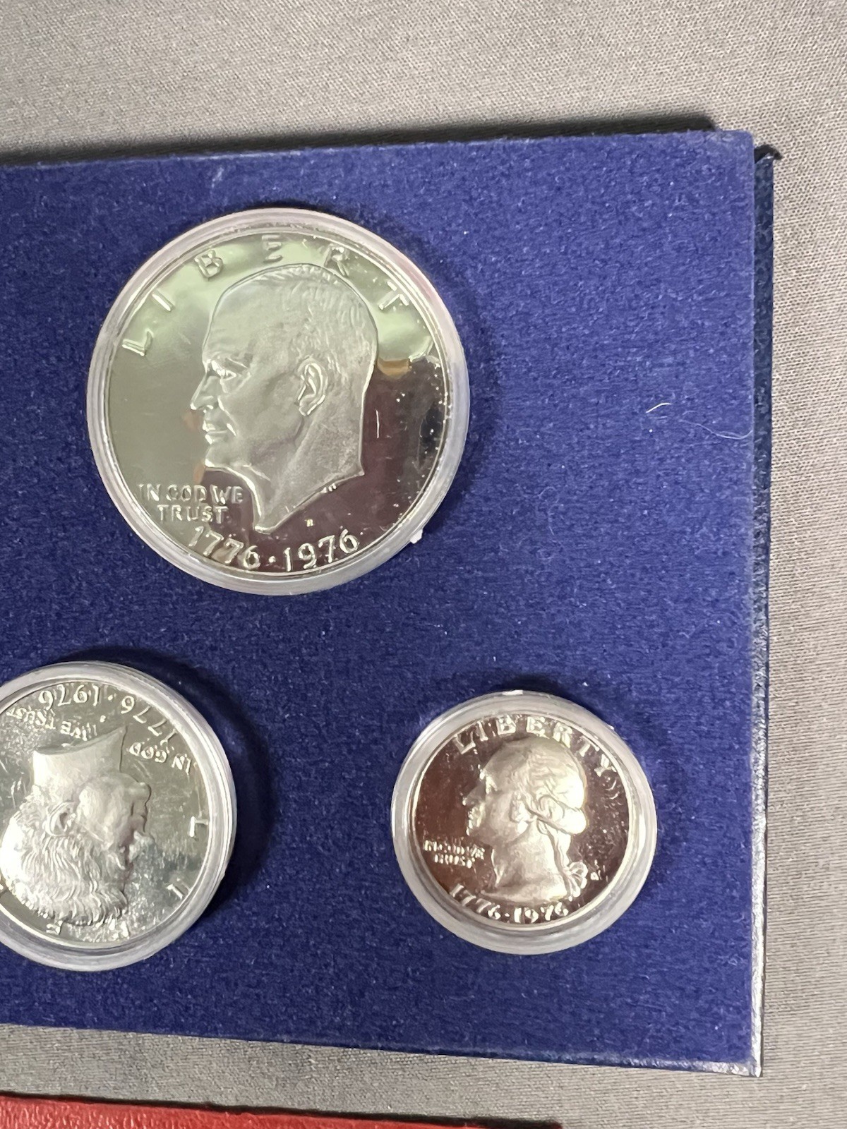 1976 Bicentennial Silver Proof Set + Silver Uncirculated Set US Mint 40% 6 Coins