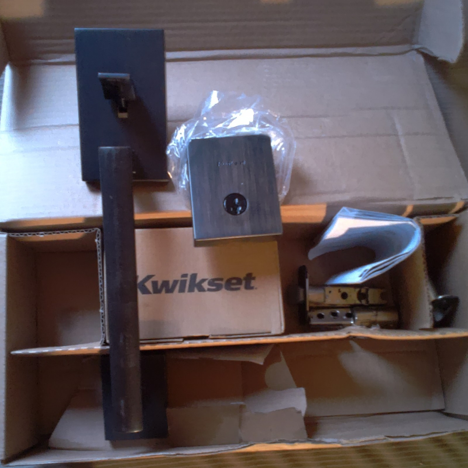 LOT *3 Kwikset San Clemente 98180-013 Single Handleset Venetian Bronze Door Lock