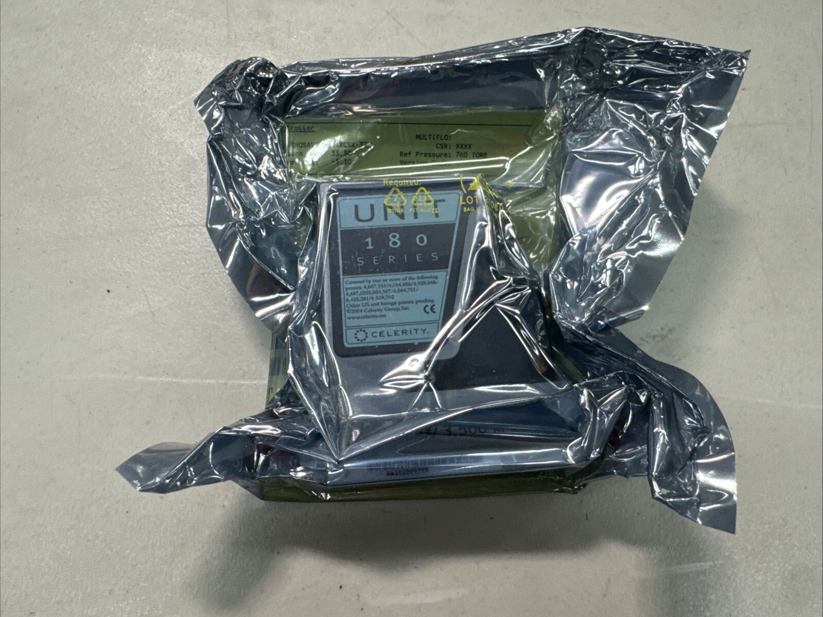 NEW CELERITY UNIT 180 SERIES 180HS MASS FLOW CONTROLLER 30 SLM