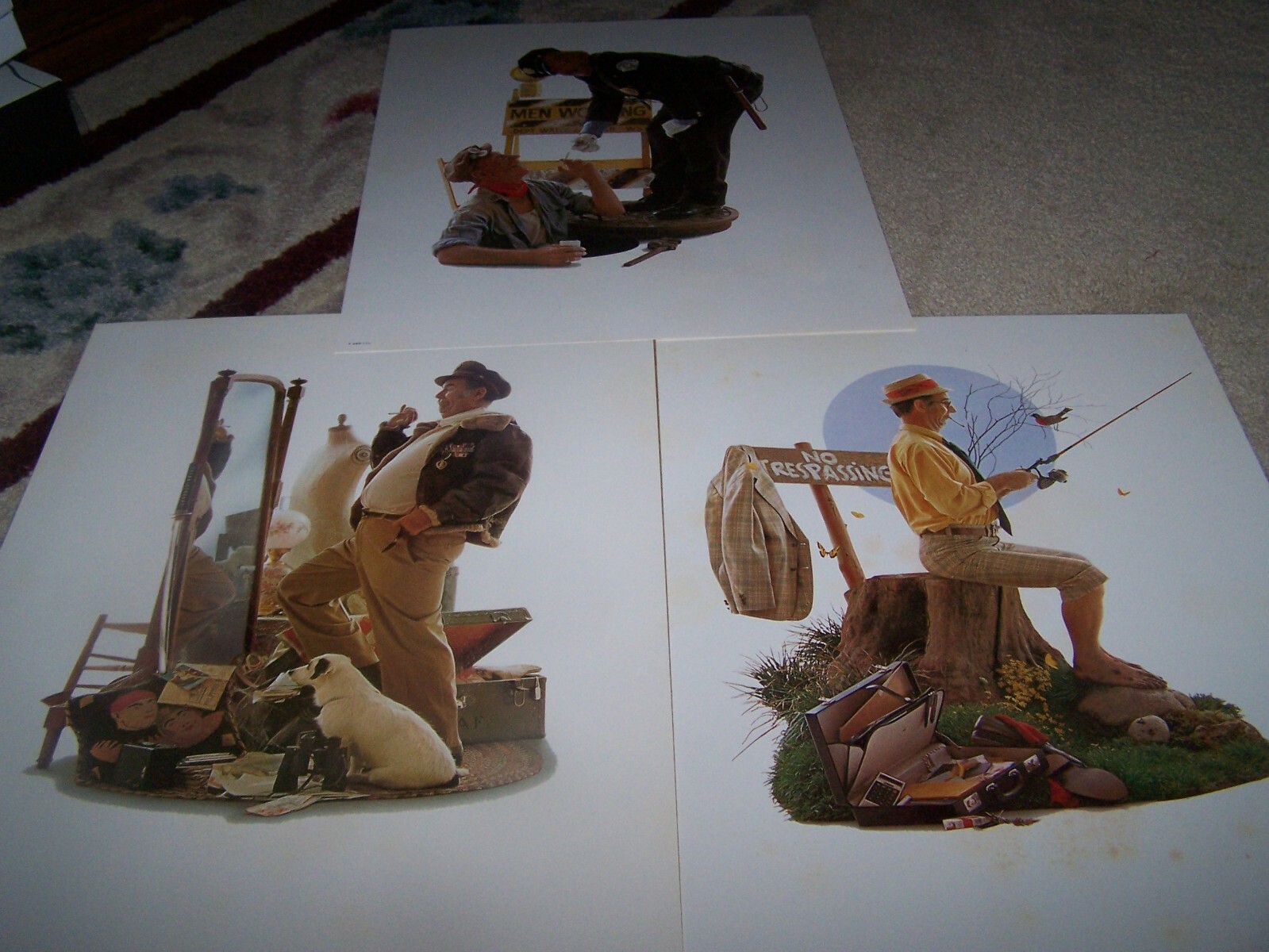 Raleigh Cigarettes Advertising Brown Williamson 3 "GOOD TIMES" PRINTS
