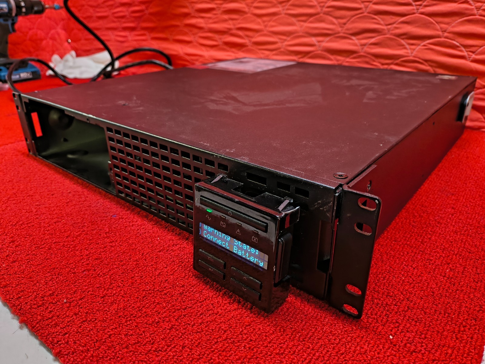 Used APC Smart-UPS SMX1500RM2U Rackmount UPS Good Condition Missing Batteries