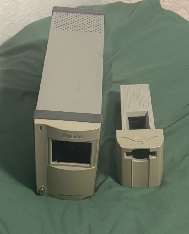 Nikon CoolScan V ED LS-50 Photo, Slide & Film Scanner With SA-21 Strip Film Adap