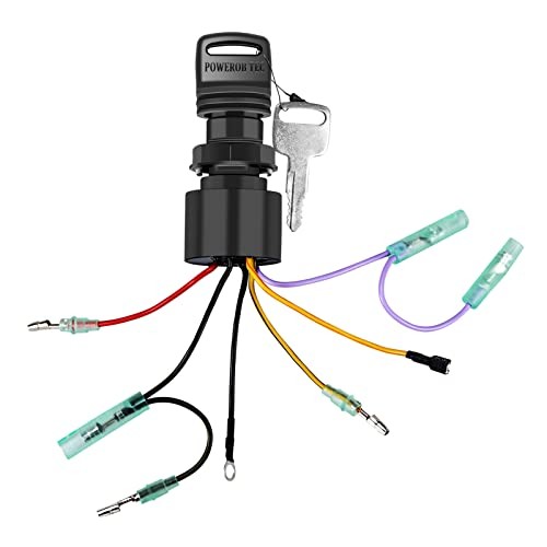 Boat Ignition Switch with Key Replacement for Mercury, Boat Engine Ignition