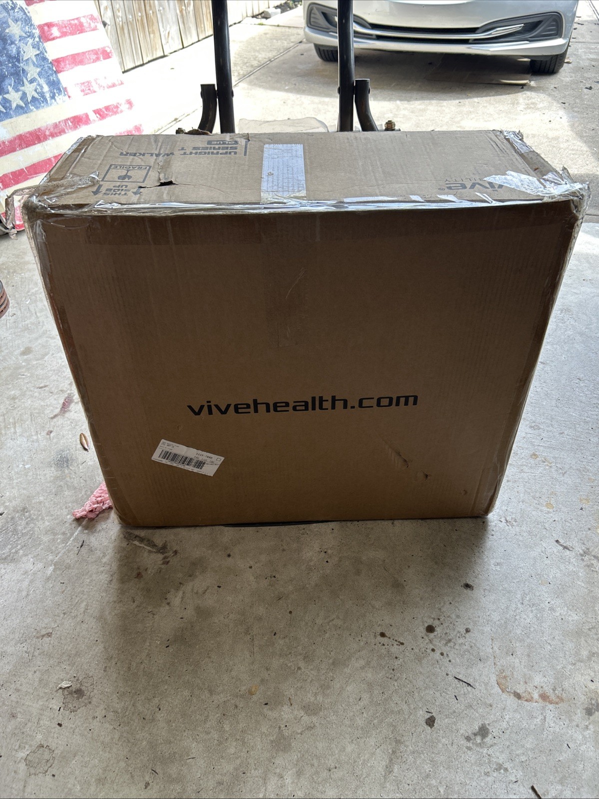 Vive Mobility Walker Series T Upright Mobility Aid Blue