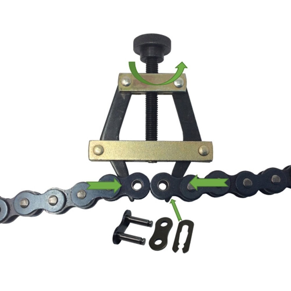 28-Inch Roller Chain Puller Holder - Easy Maintenance for Motorcycles & Bicycles