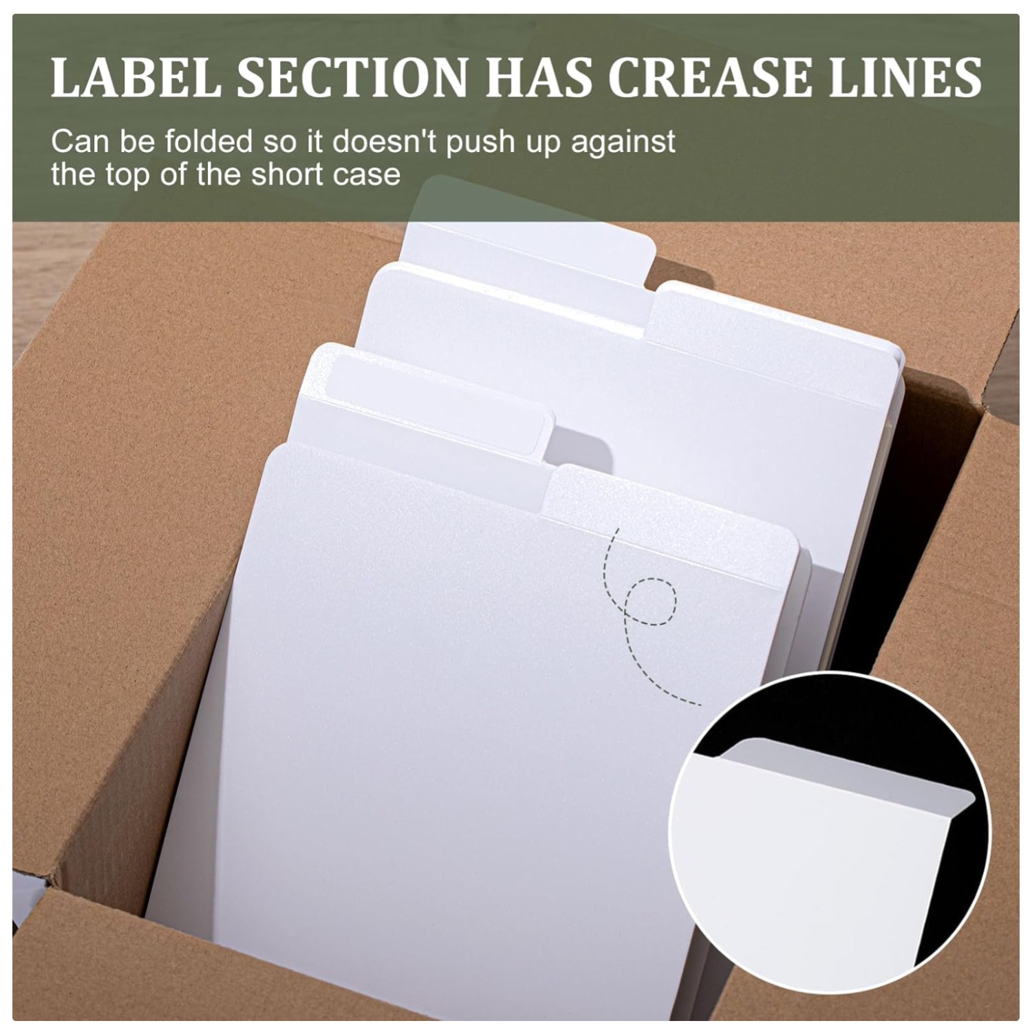 100 White Comic Book Dividers - Organize Efficiently!