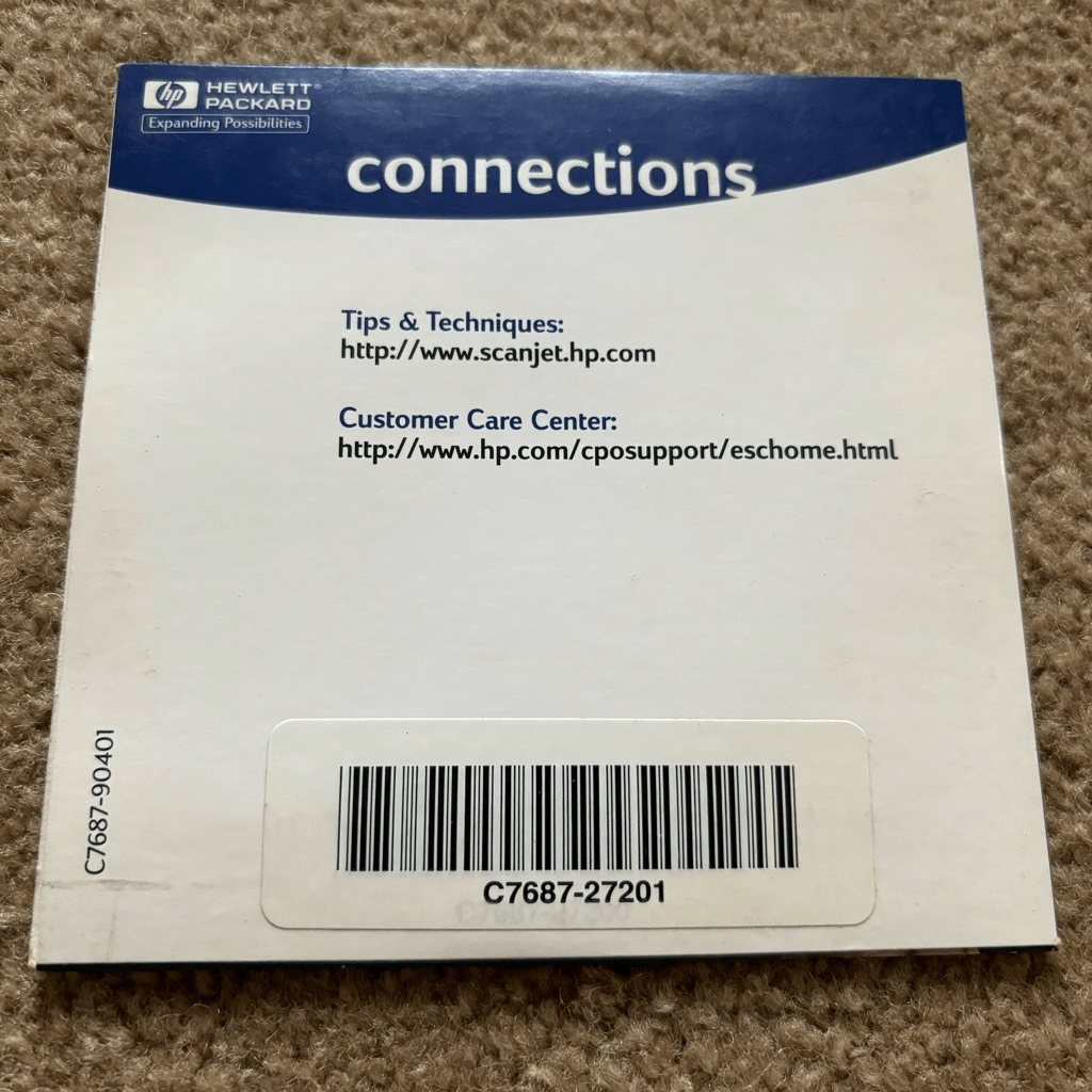 HP 3300C Series PrecisionScan LT Software