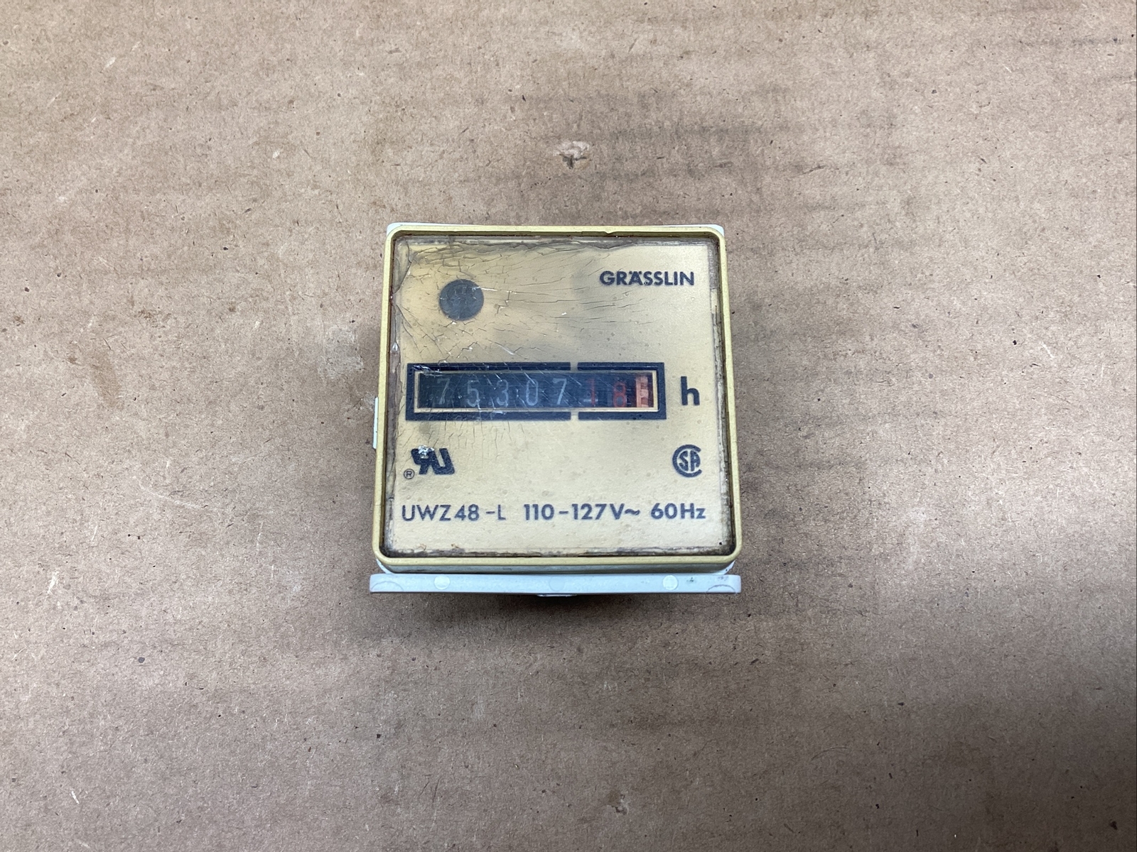 Grasslin UWZ48-L Hour Counter #837M23