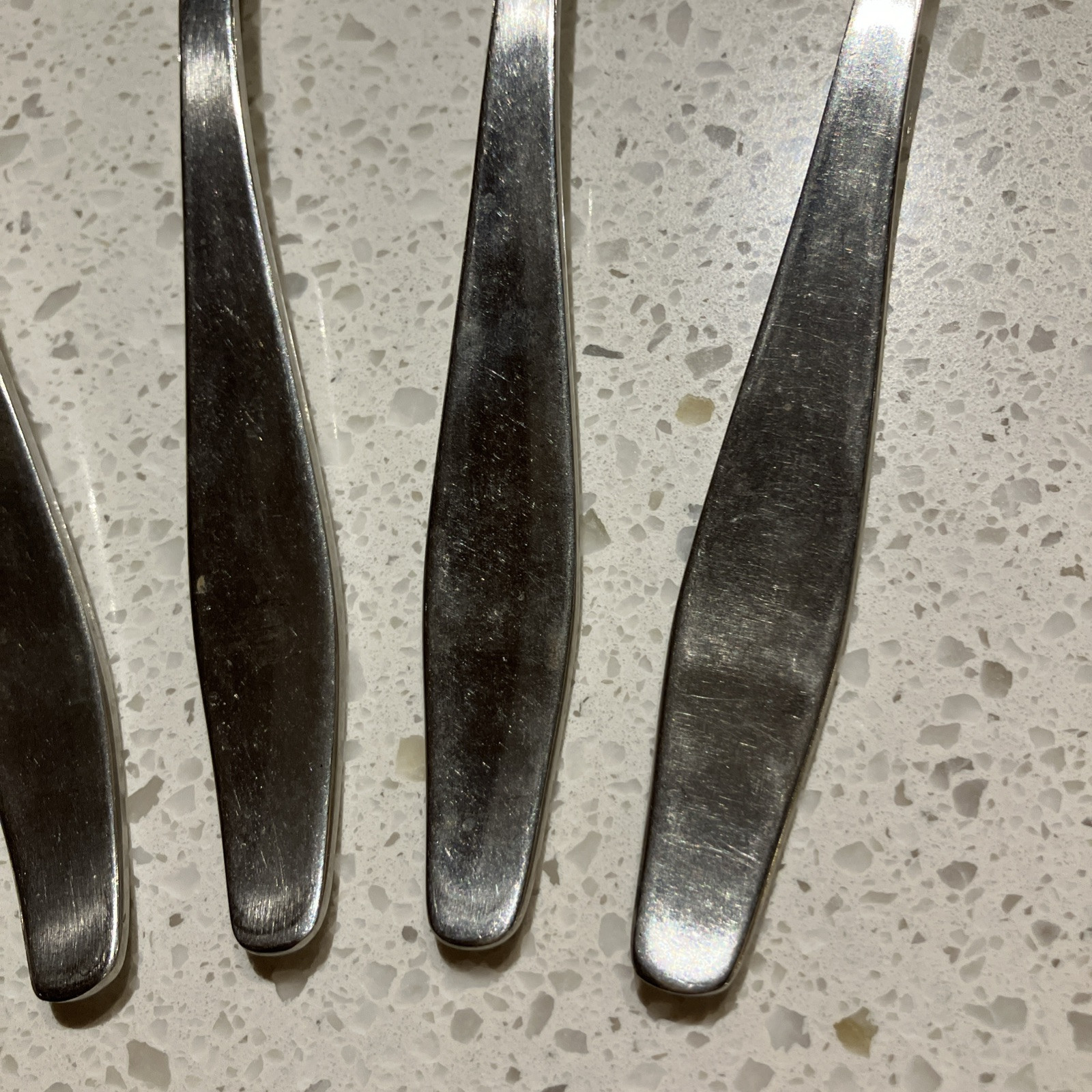 Set 5 Table Soup Spoons ESM7 by ESM Stainless 12/18 Germany