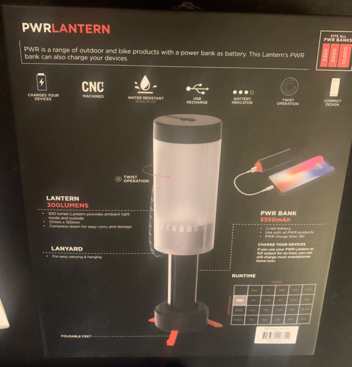 KNOG PWR LANTERN, Modular Outdoor New