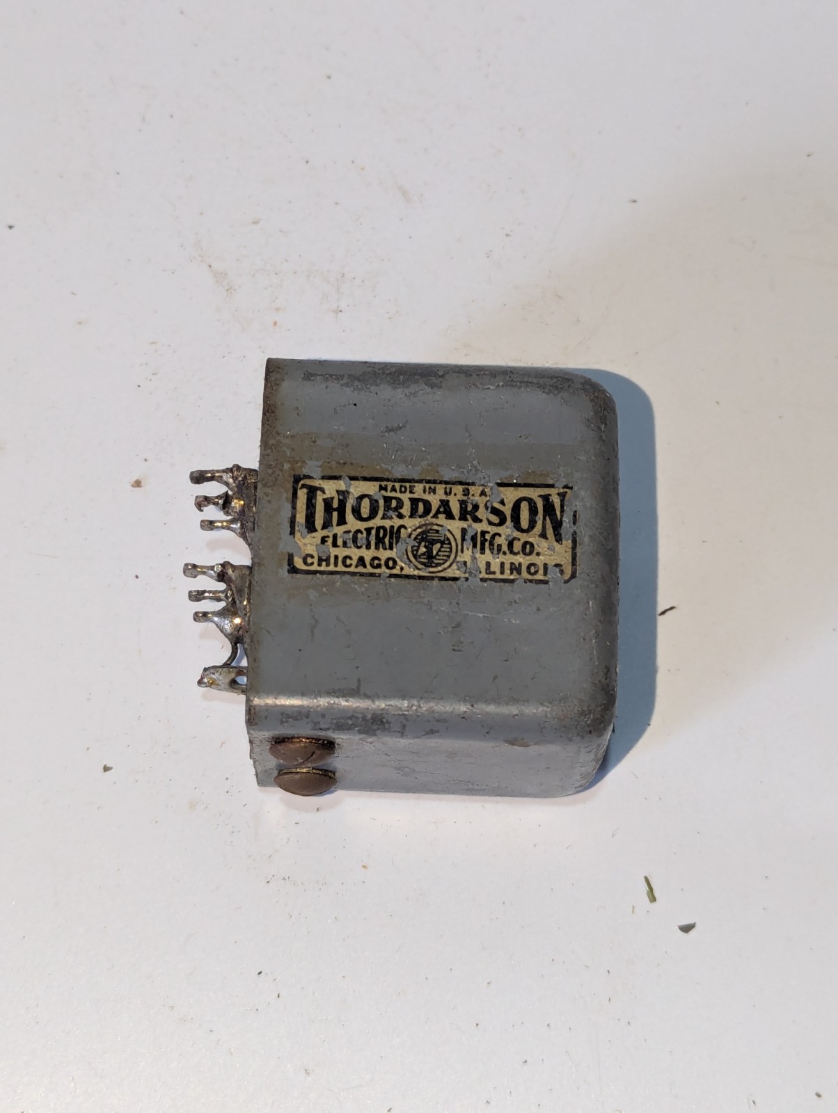 Vintage Thordarson T-46215 Push Pull Triode Output Audio Transformer