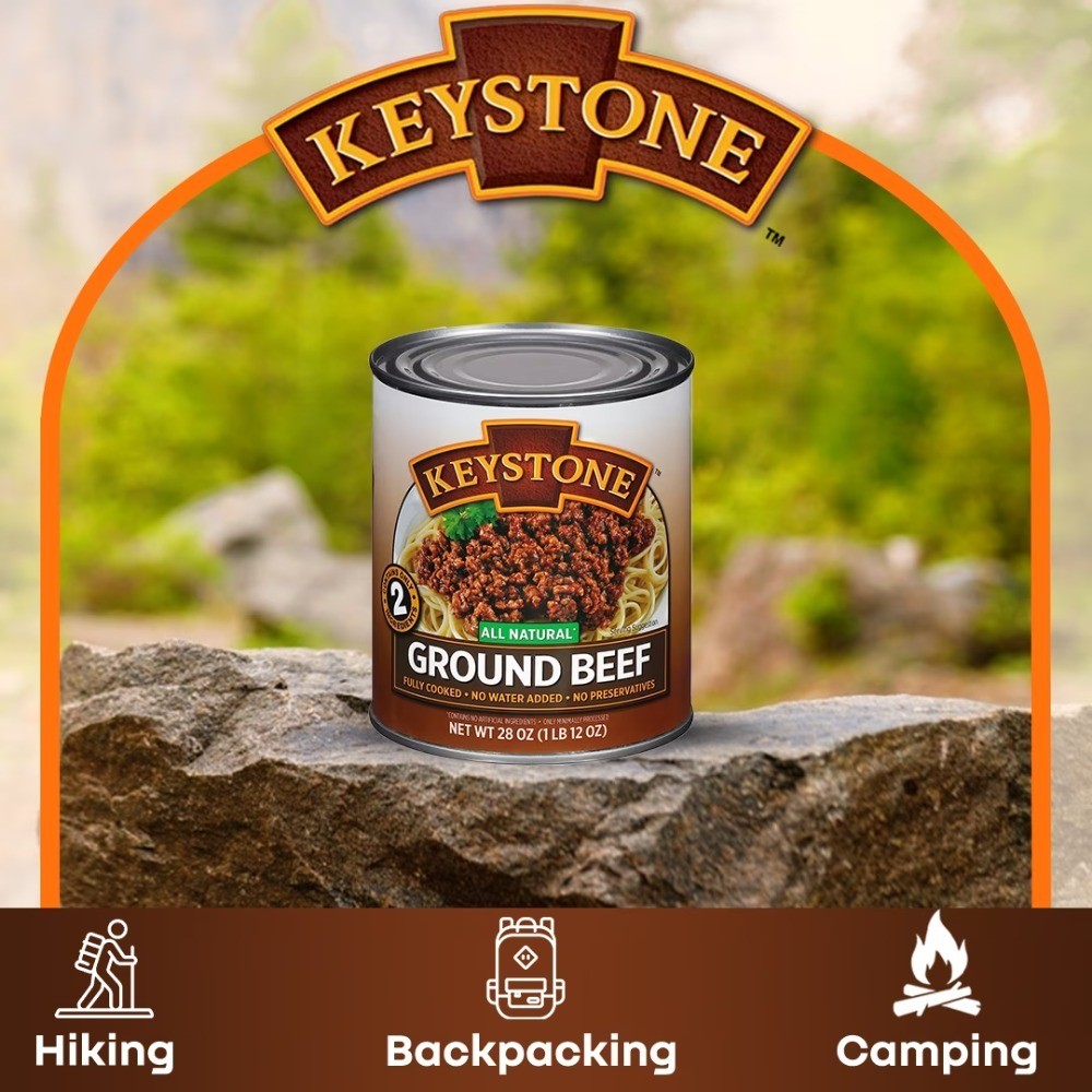 All Natural Ground Beef, 28 oz Can