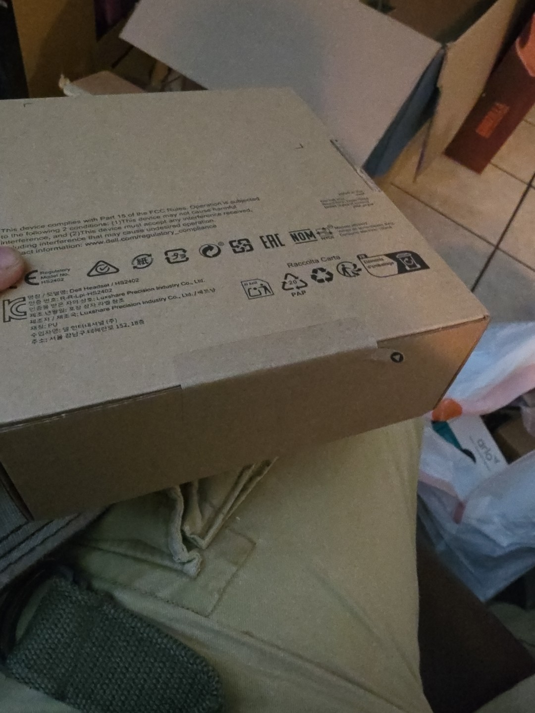 DELL PRO WIRED ANC HEADSET WH5024