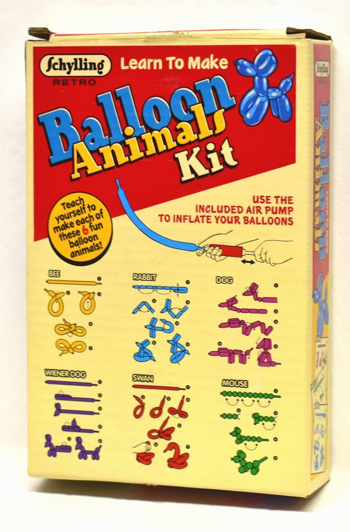 Balloon Animals Kit including Air Pump
