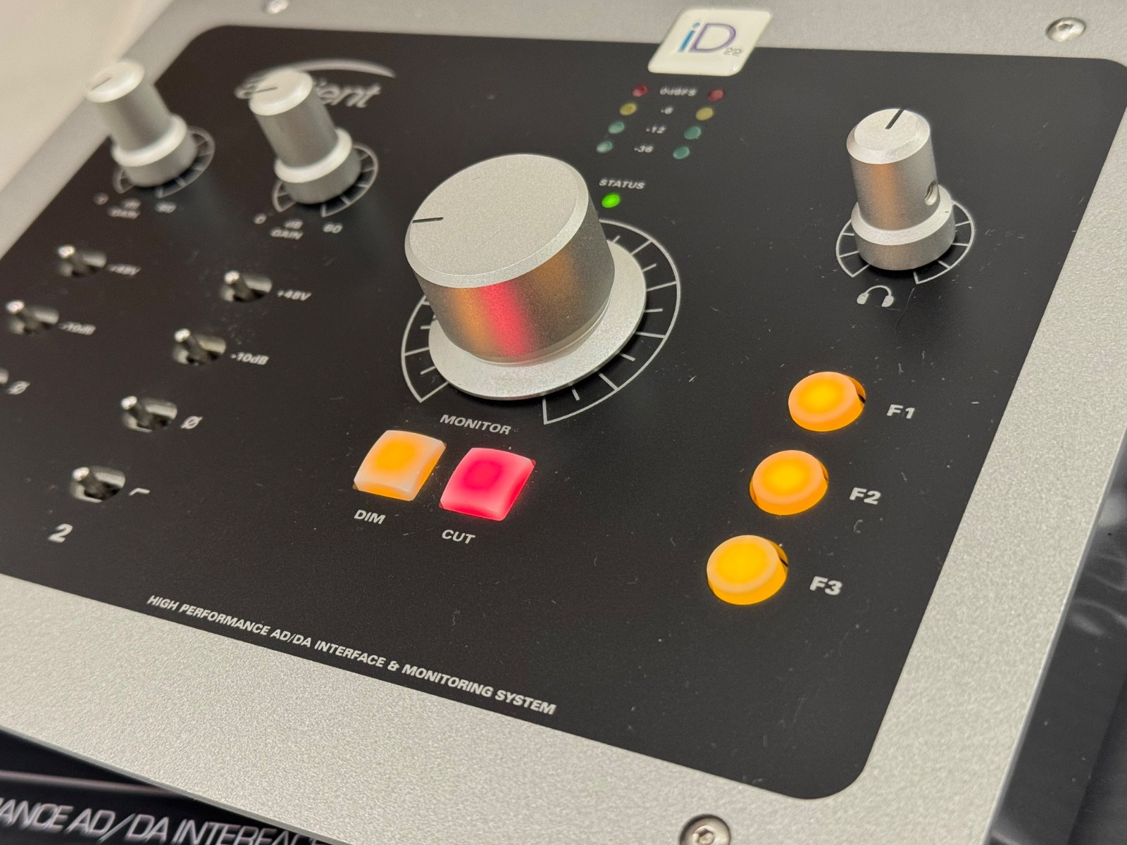 Audient iD22 Desktop USB Audio Interface 2010s - Black/Grey