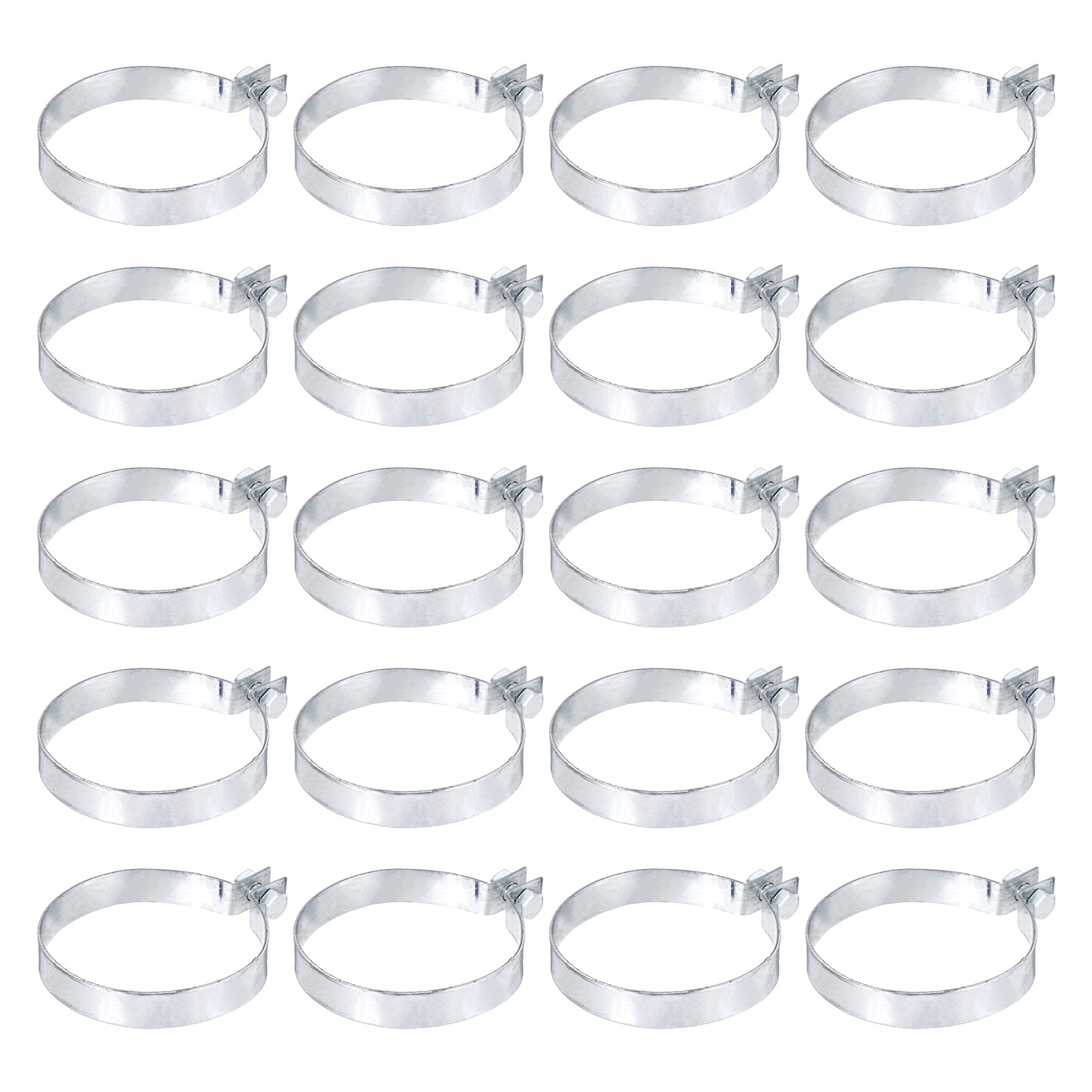 20pcs Galvanized Steel Fence Ties 3-1/2"