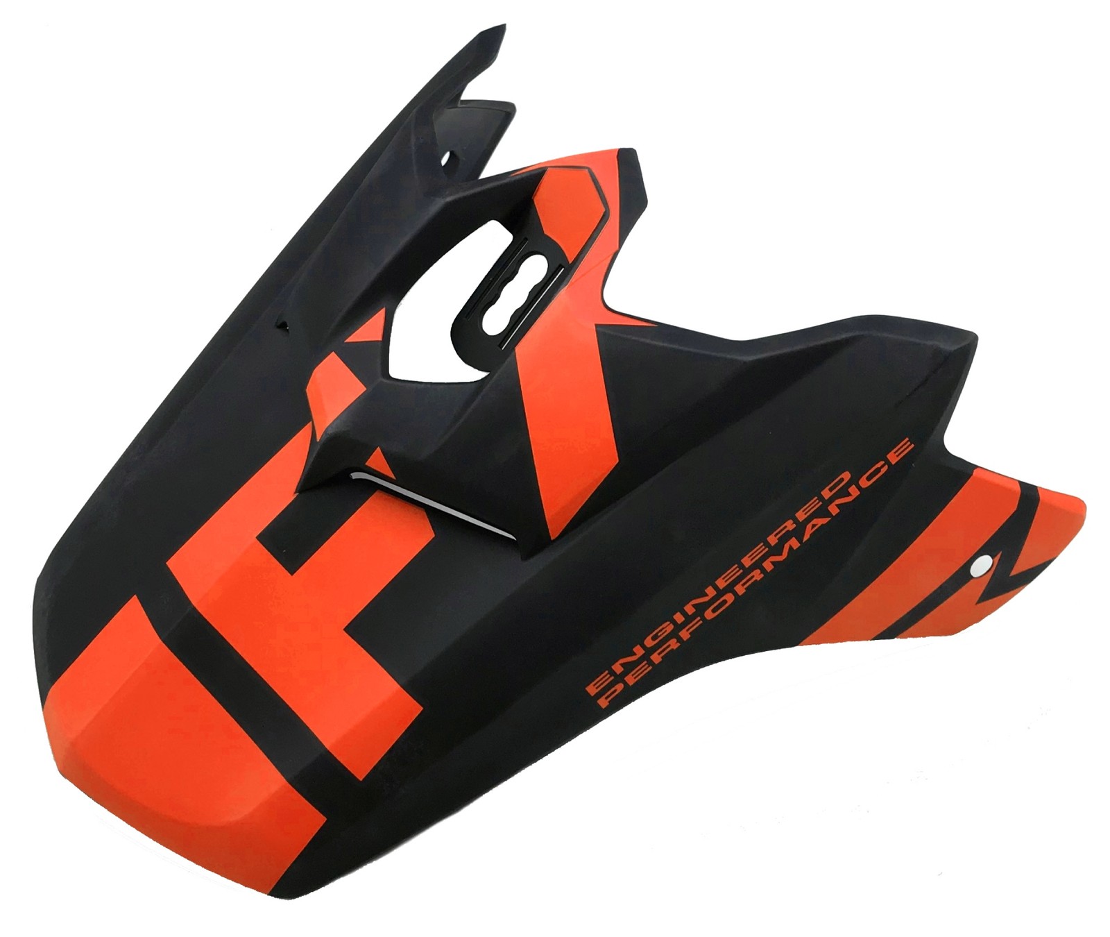 FXR Torque Helmet Visor/Peak Team Black/Orange