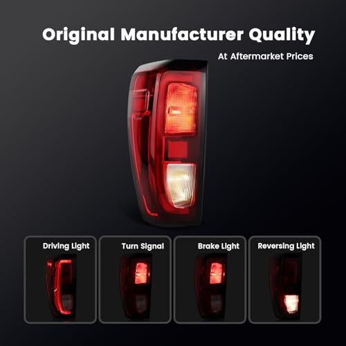 Tail Light Compatible with Left Side Halogen Tail Light for 19-26 Sierra 1500