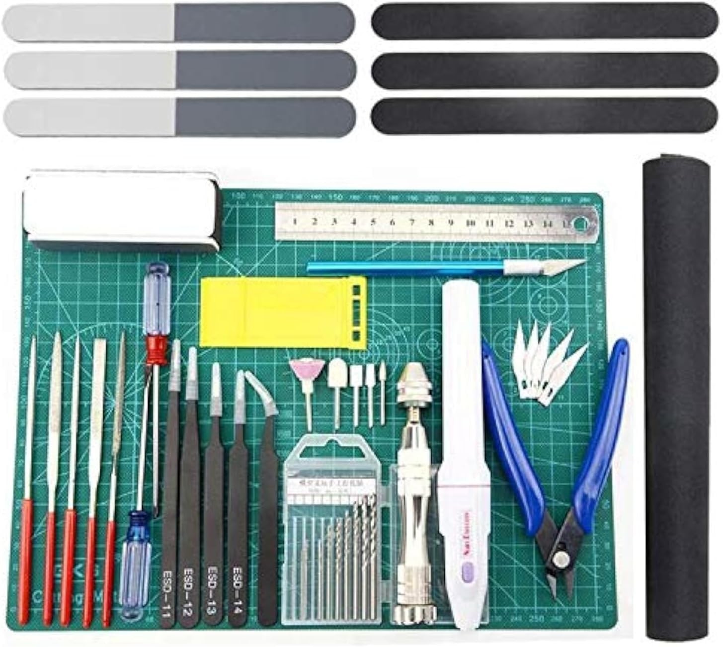 33 PCS Professional Model Tools Kit Hobby Craft Building Repair Set for Model