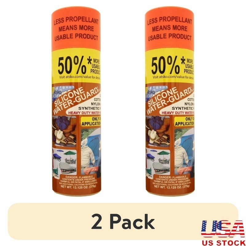 Heavy Duty Silicone Water Repellent 2 Pack Outdoor Gear Fabrics Safe Use