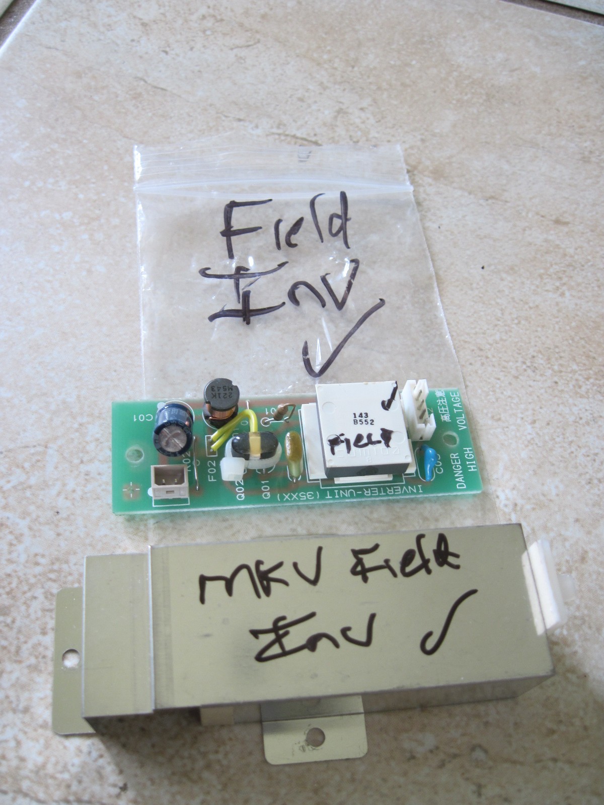 Yaesu FT-1000MP Mark V FIELD Inverter board in Excellent shape working fine