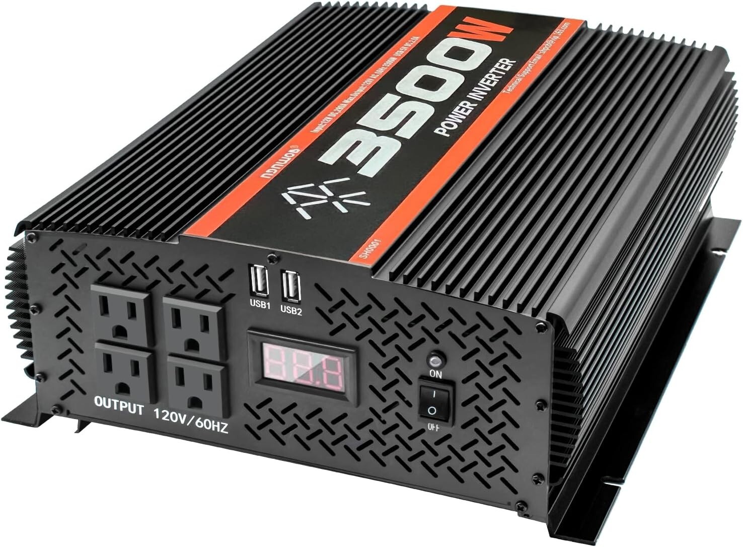 3500W Power Inverter 12V to 110V DC to AC Inverter Solar Inverter Truck RV Semi