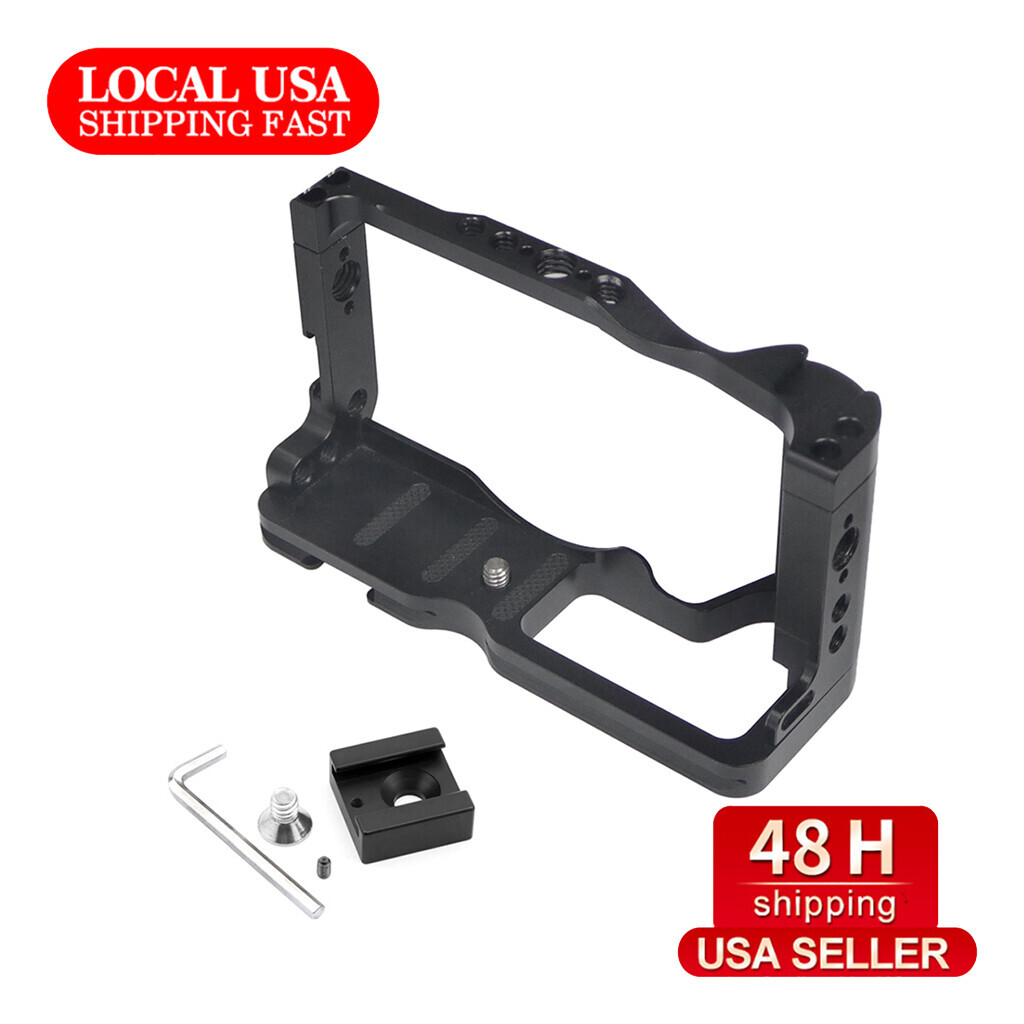 US STOCK M6 Mark2 Camera Cage Form-fitting Rig w Cold Shoe Mount for ARRI Handle