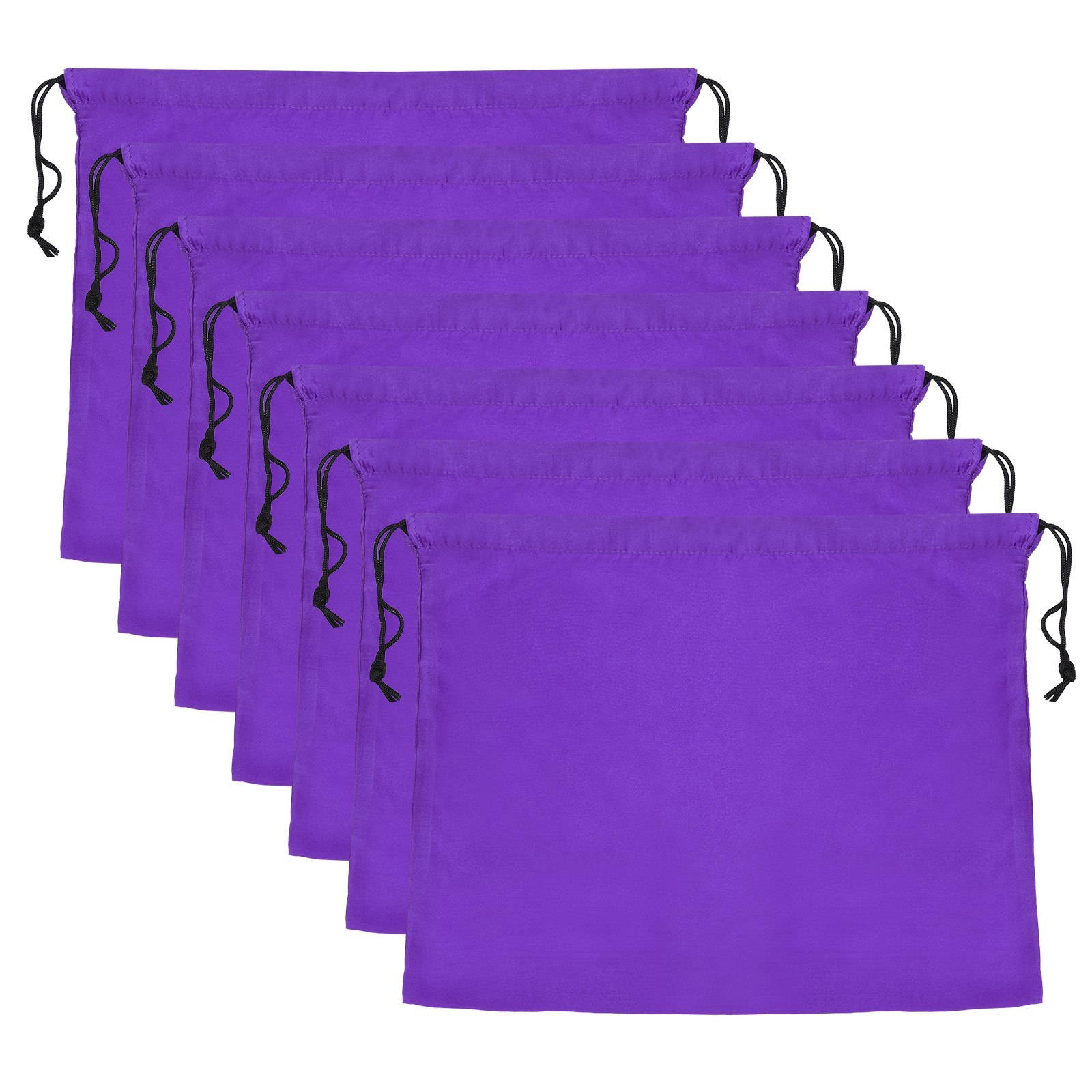 7 Pcs Dust Bags for Handbags 23.6x19.7 inch Purse Storage with Drawstring Purple
