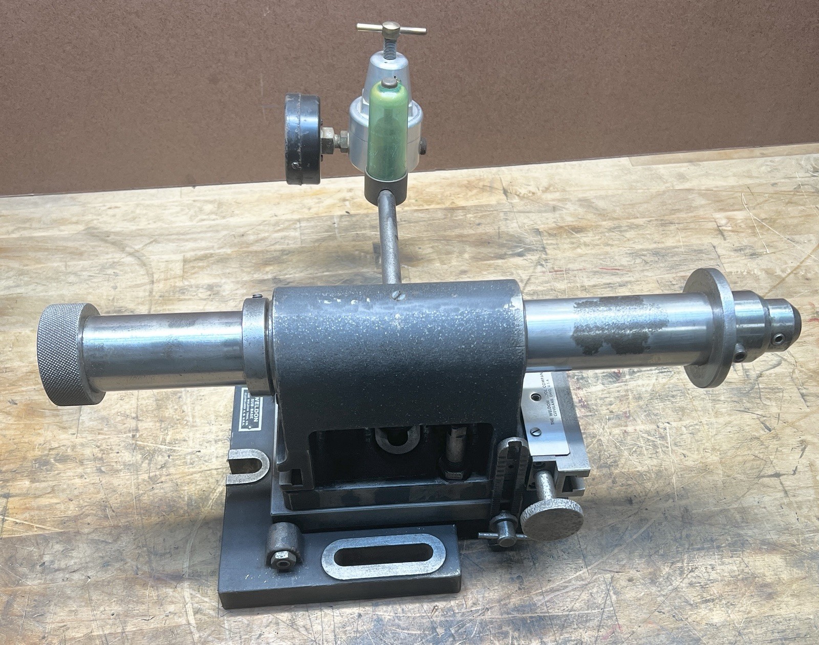 WELDON AIR BEARING SHARPENING FIXTURE - SEE PICTURES (#85)