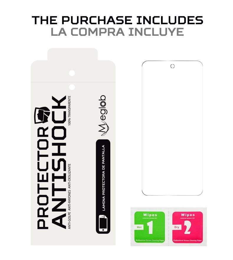 ANTISHOCK Screen protector for vivo V40 SE 80w