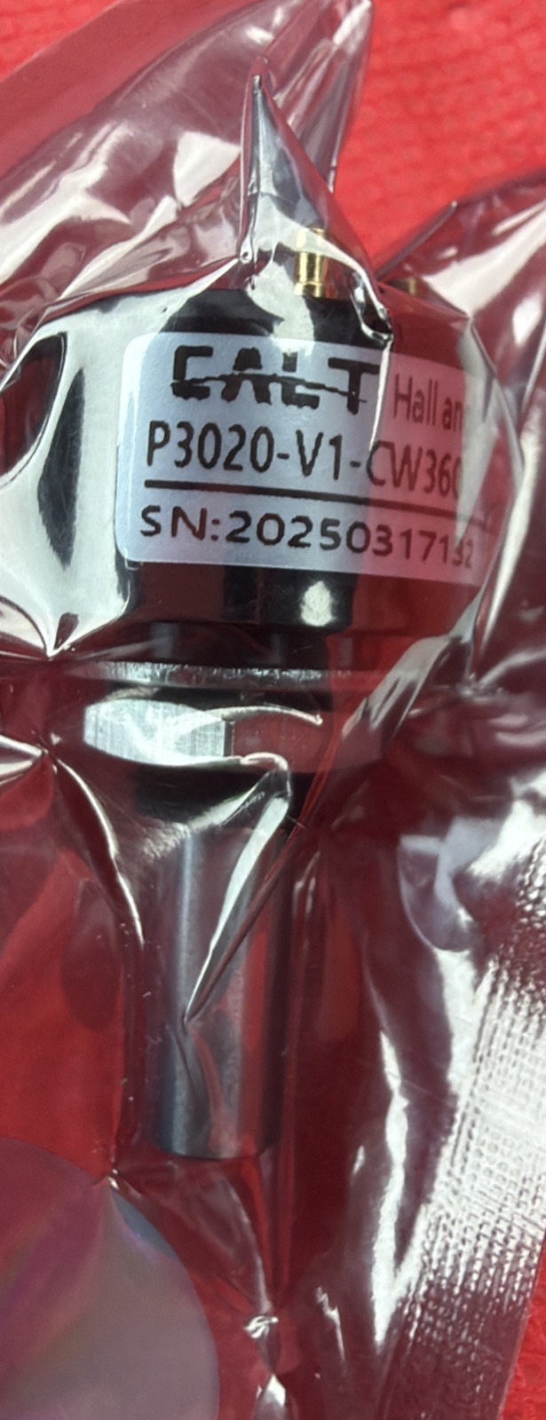 1 Pc. New P3020-V1-CW360 Non-contact Angle Sensor 0-360° Without Dead Angle