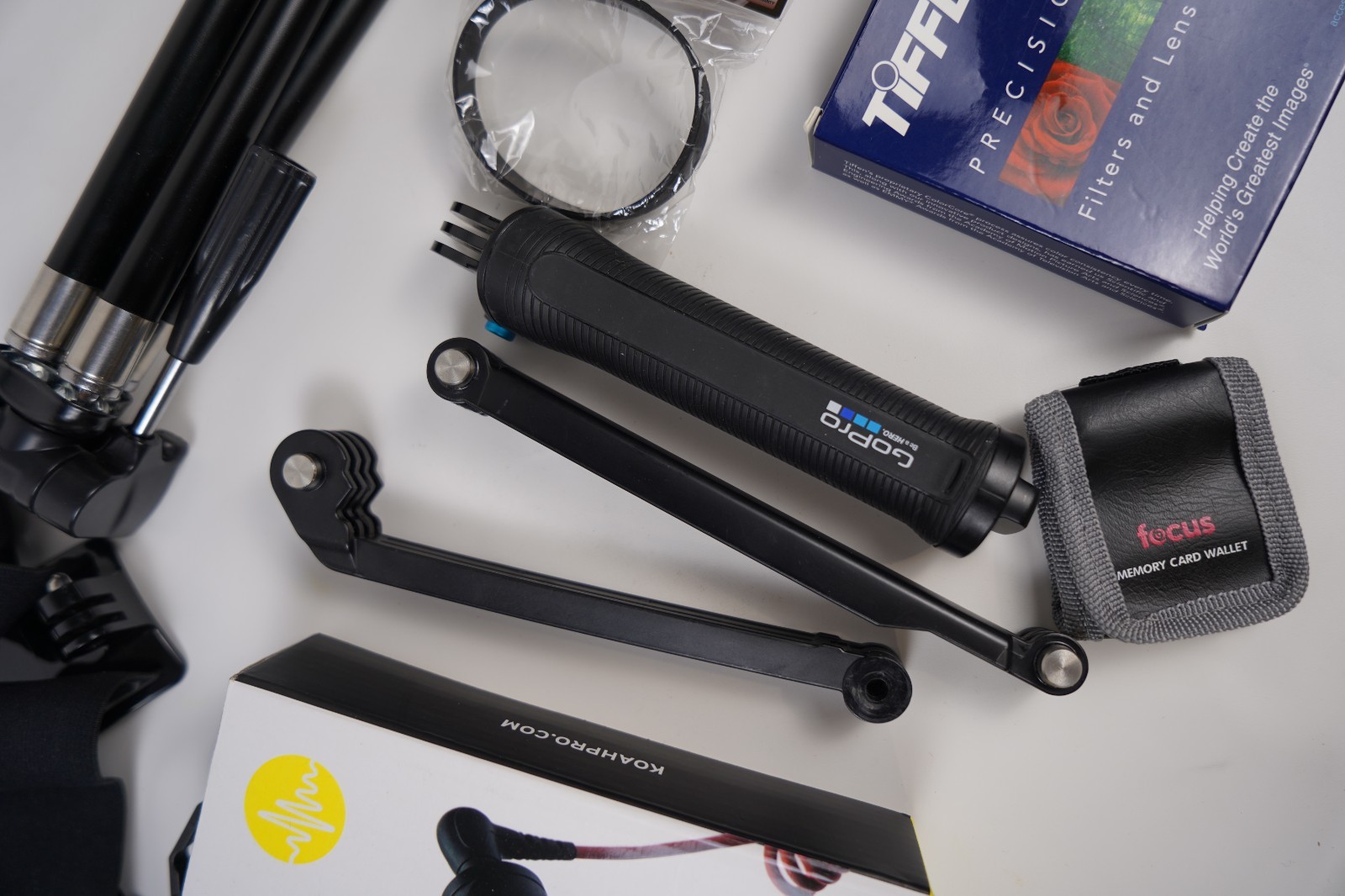 Assorted Camera Gear Lot | Tiffen | Simah | Gopro