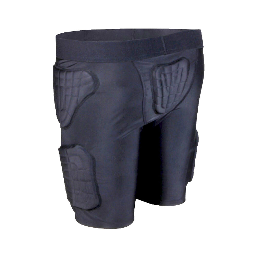 Youth Lycra+EVA Anti-Collision Breathable Leggings Fitness Protective Short Pant