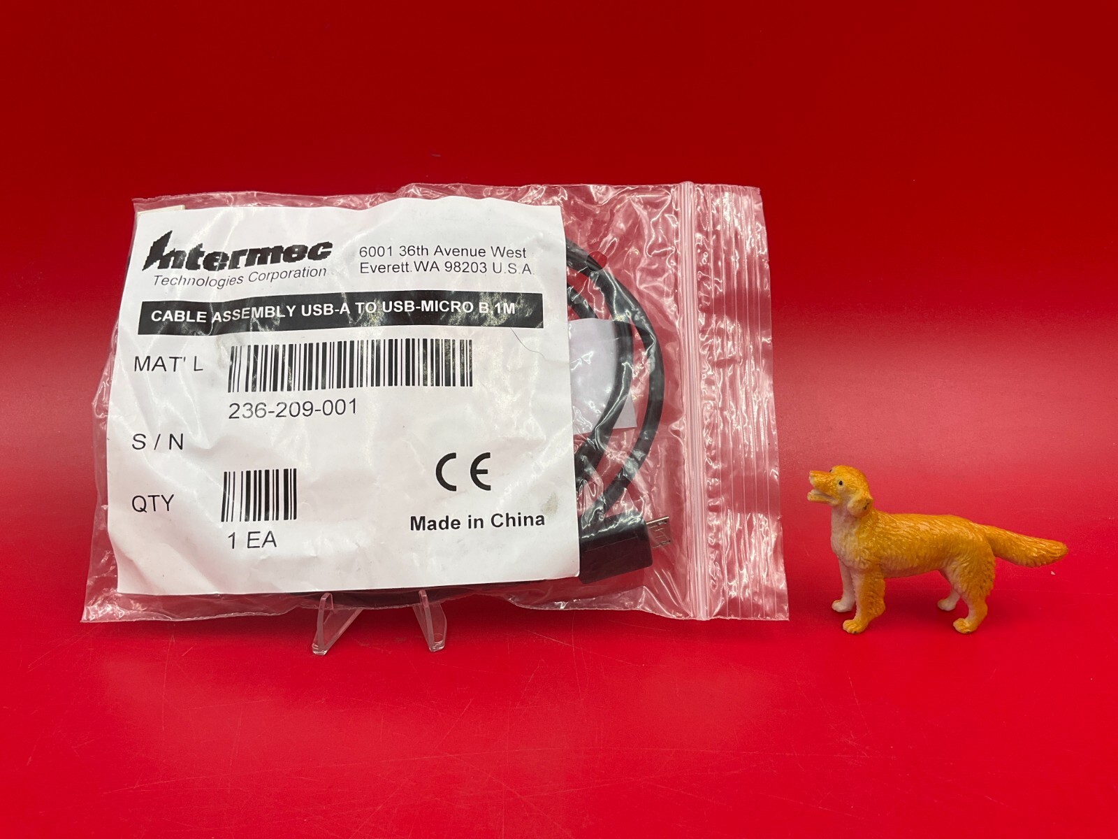 Intermec Active Sync USB Cable CV30 236-209-001 ❤️️ ✅ ❤️️ New! Sealed!