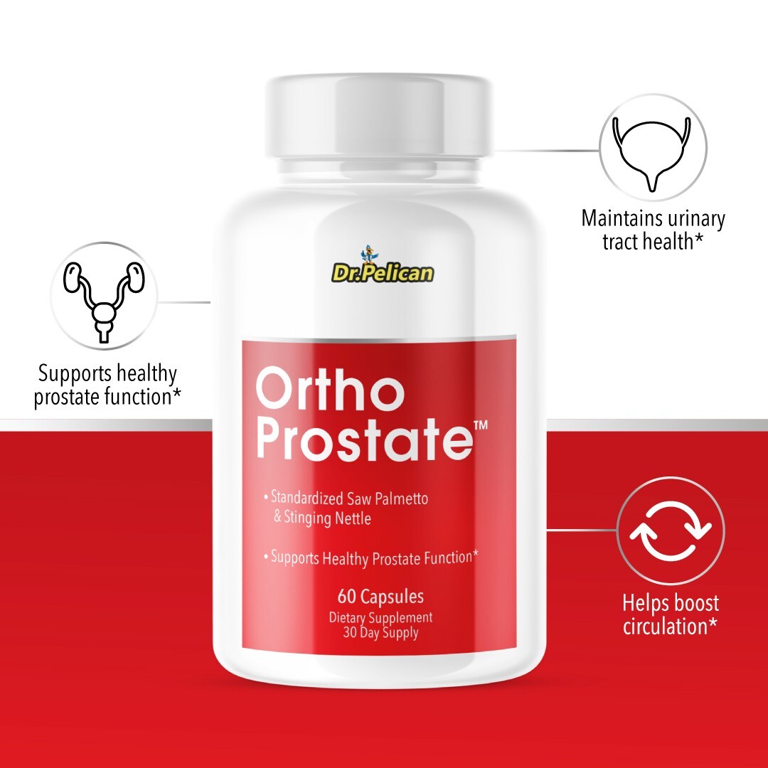 Ortho Prostate- Prostate Support- 10 Bottles- 600 Capsules