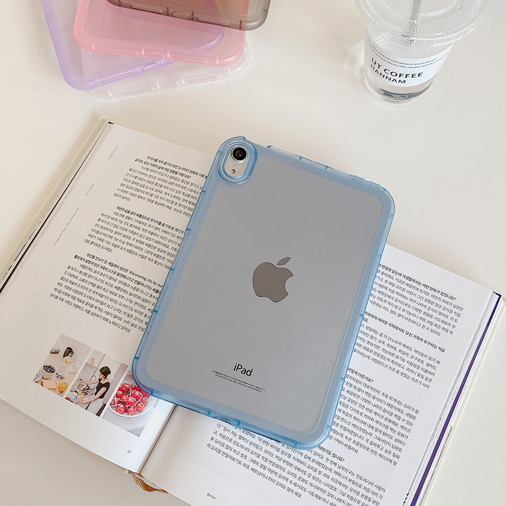 For iPad 10th 9.7/10.2" Generation Mini 6 Air 4/5 Pro Shockproof TPU Clear Cover