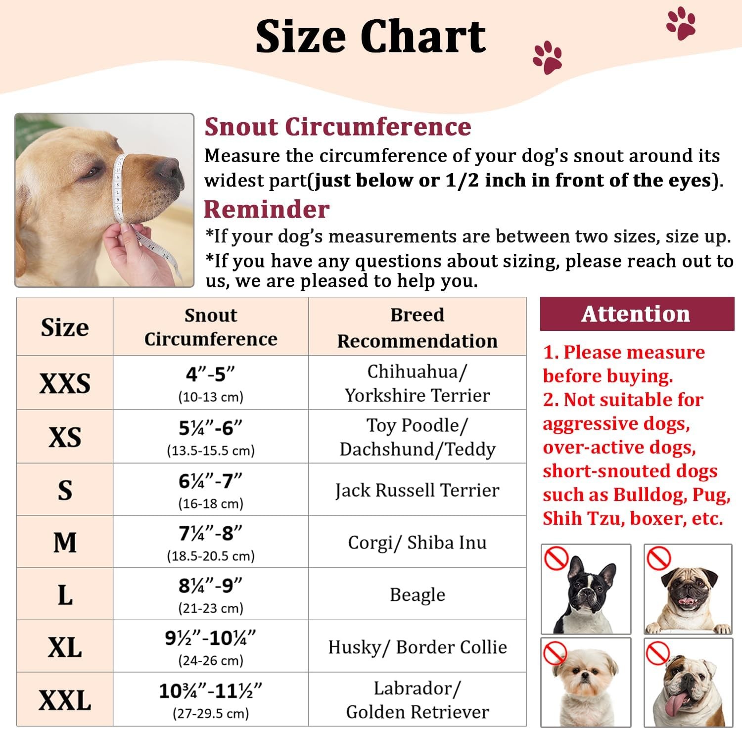 Dog Muzzle Soft Mesh Muzzles Small Medium Large Dogs Chihuahua Poodle Husky