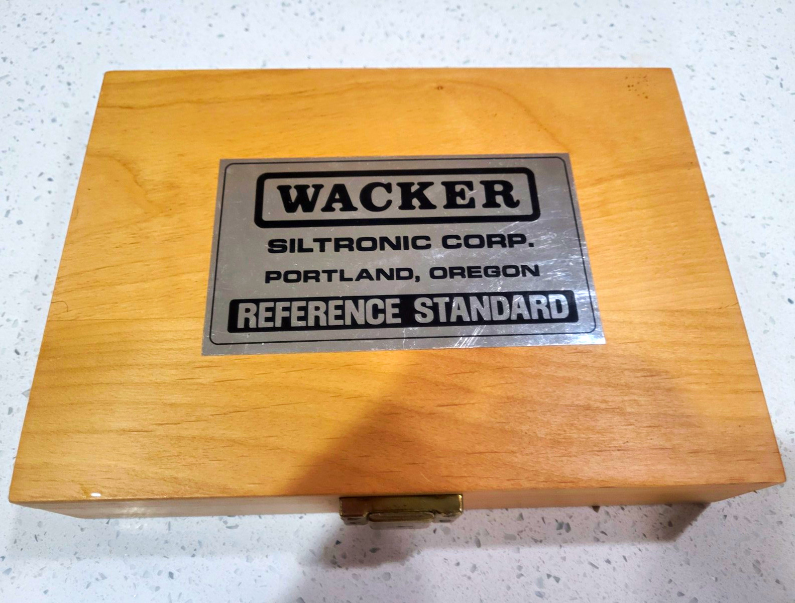 Wacker Siltronic 4 Inch SiO2 Silicon Wafer Thickness Calibration Standard Set