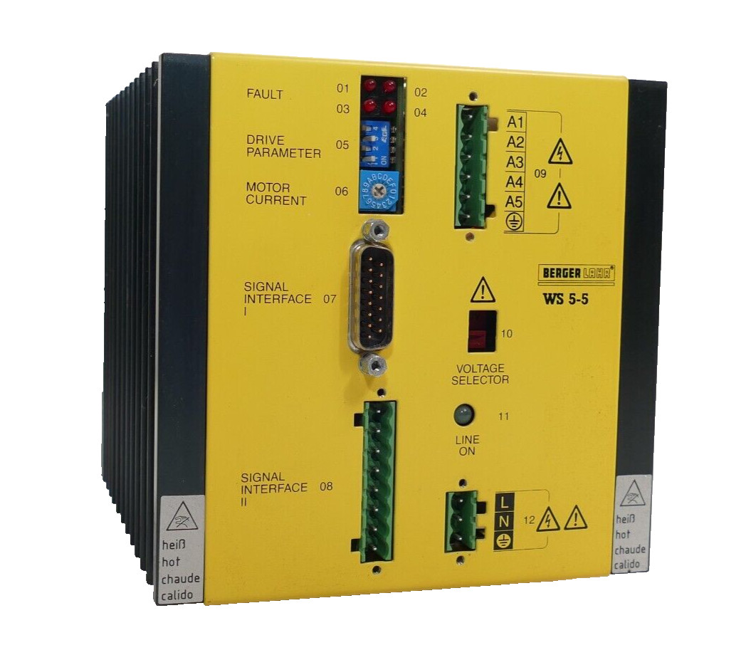 Berger Lahr WS 5-5.28100 Control Unit | WS5-5.28100 | Rev. 17 | 64652810003